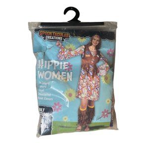 Hippie Women Halloween Costume Size S
